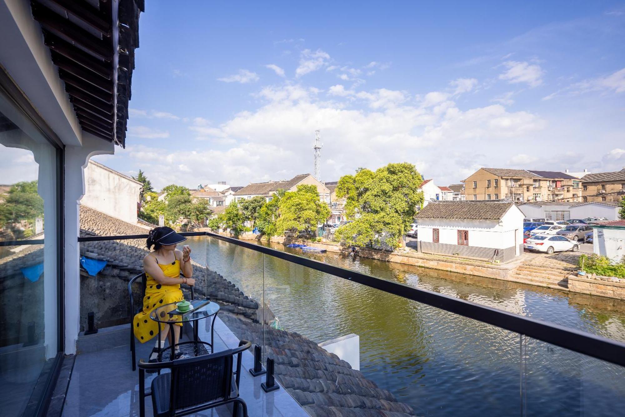 Tongli Slowlife River View Inn Suzhou  Exterior foto